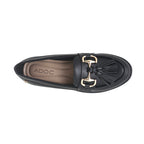 Mocasines Francesca para mujer color negro