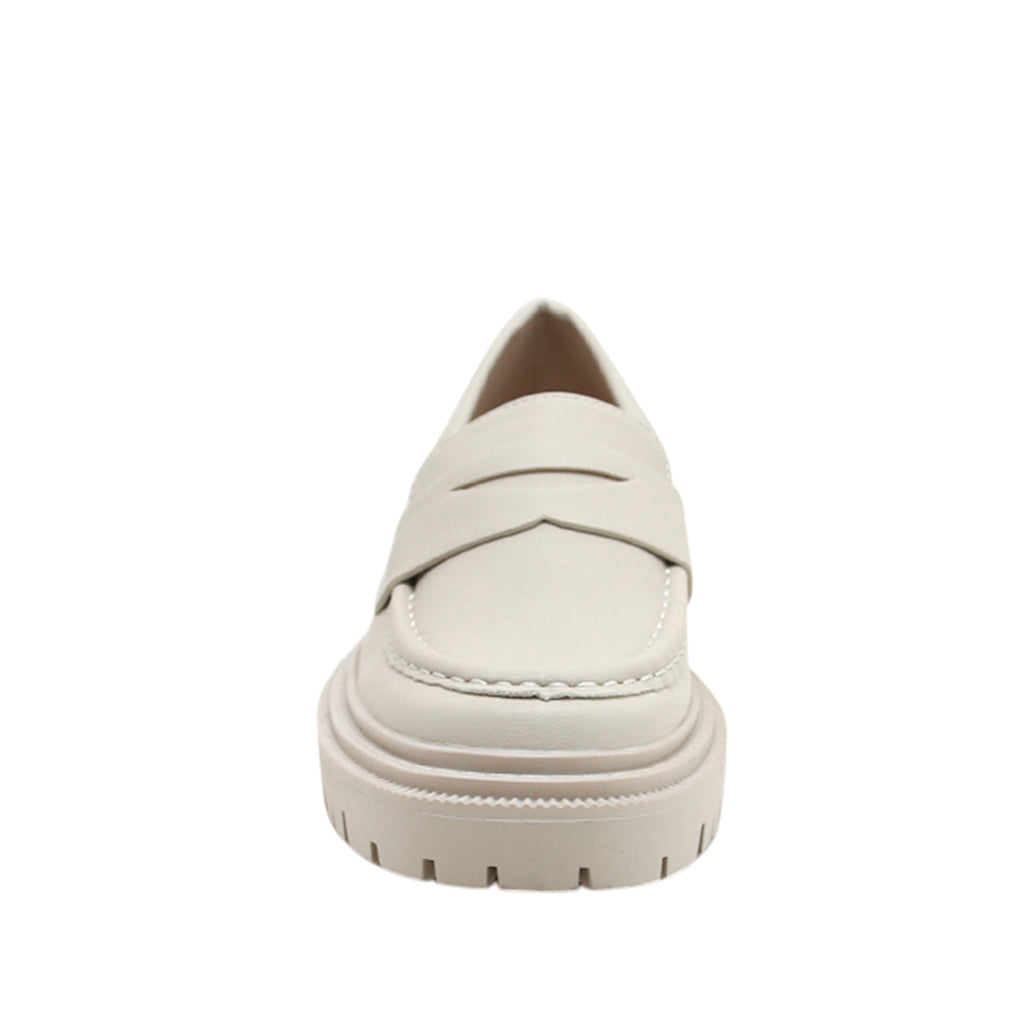 Mocasines Frida para mujer color hueso
