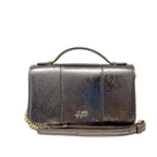 Cartera crossbody Ina para mujer color pewter