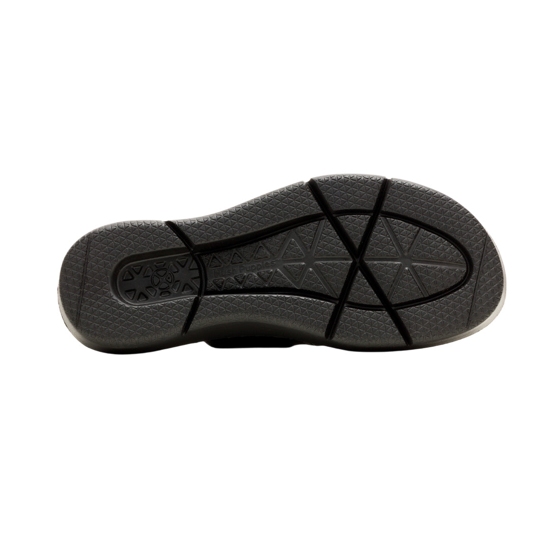 Sandalias flats Uplift 2 para mujer color negro