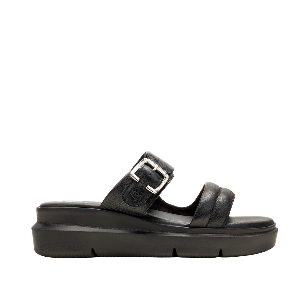 Sandalias flats Uplift 2 para mujer color negro