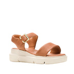 Sandalias flats Uplift QTR para mujer color tan