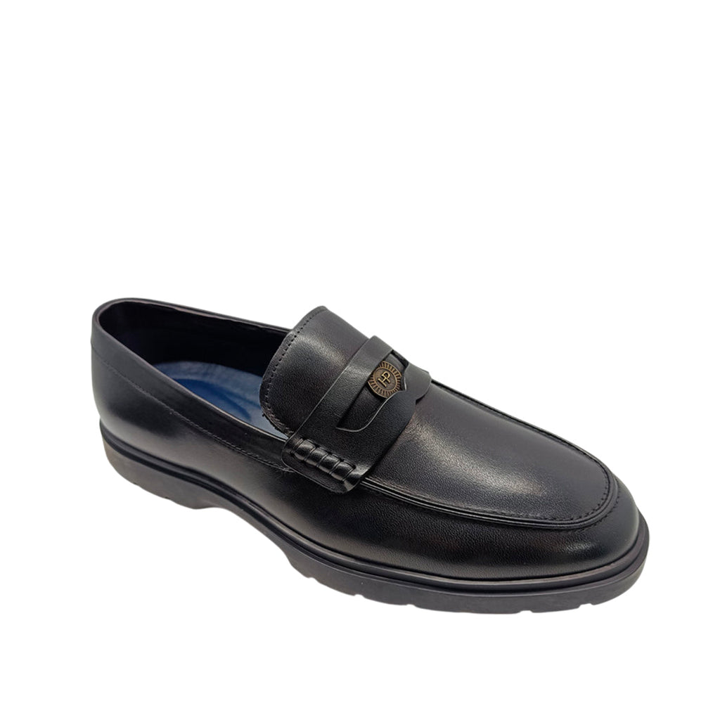 Loafers Alekzader para hombre color negro