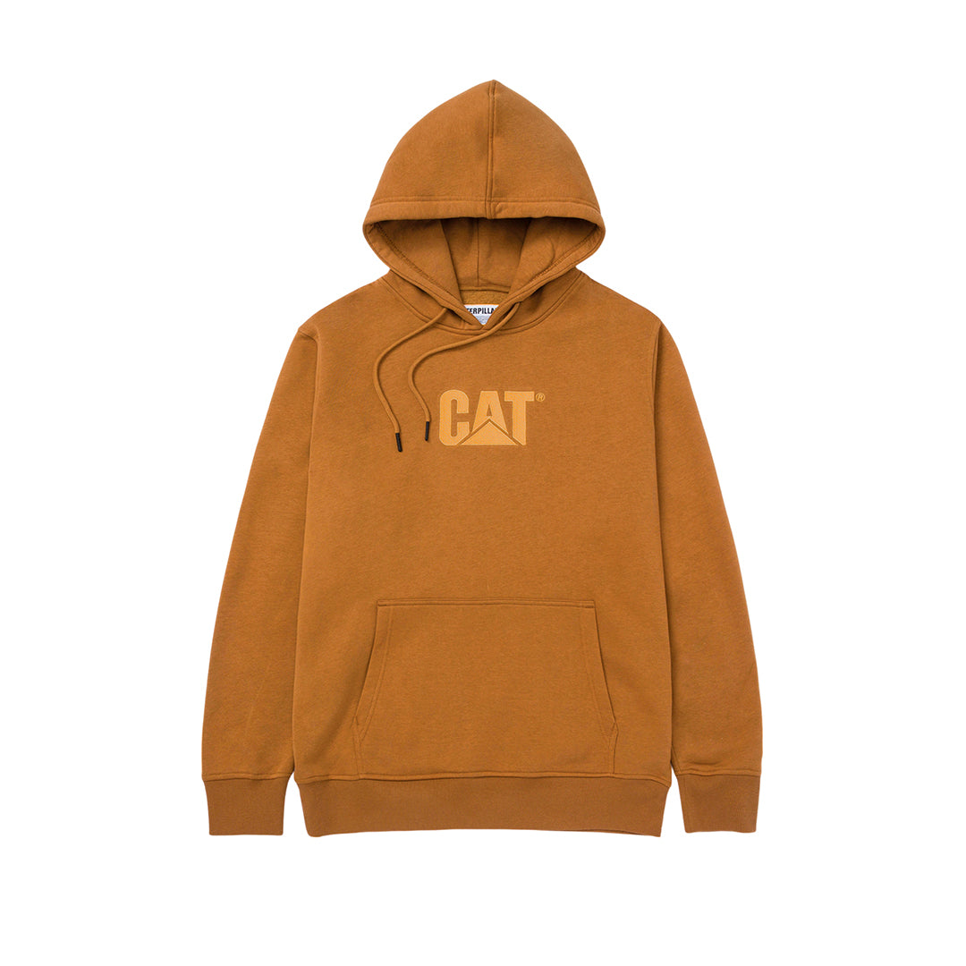 Hoodie Fleece para hombre color café