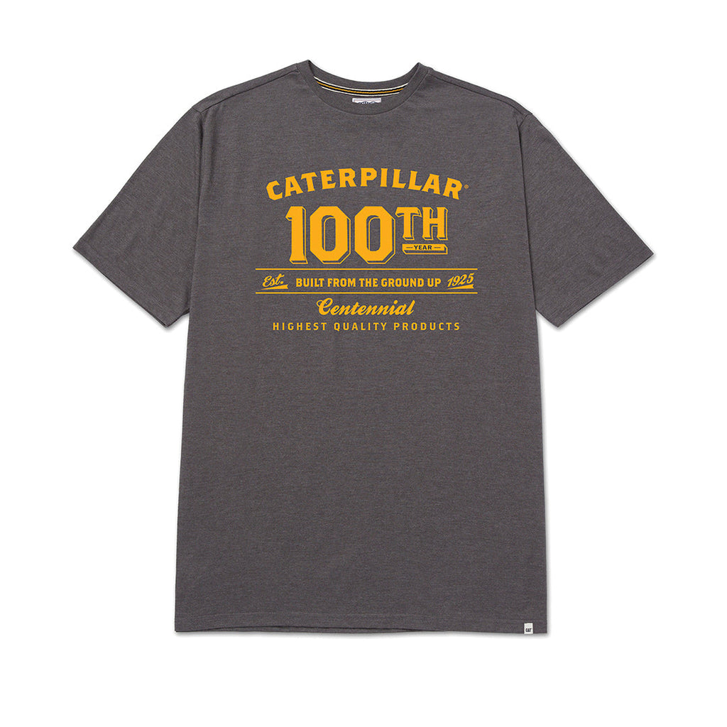 Camiseta Centennial para hombre color gris