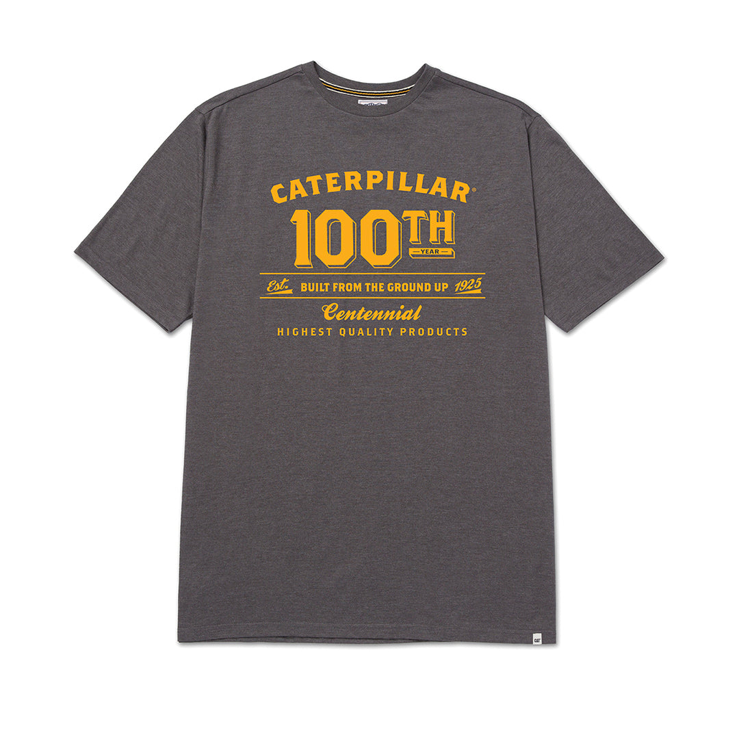 Camiseta Centennial para hombre color gris