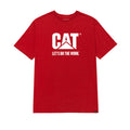 Camiseta Do The Work para hombre color rojo