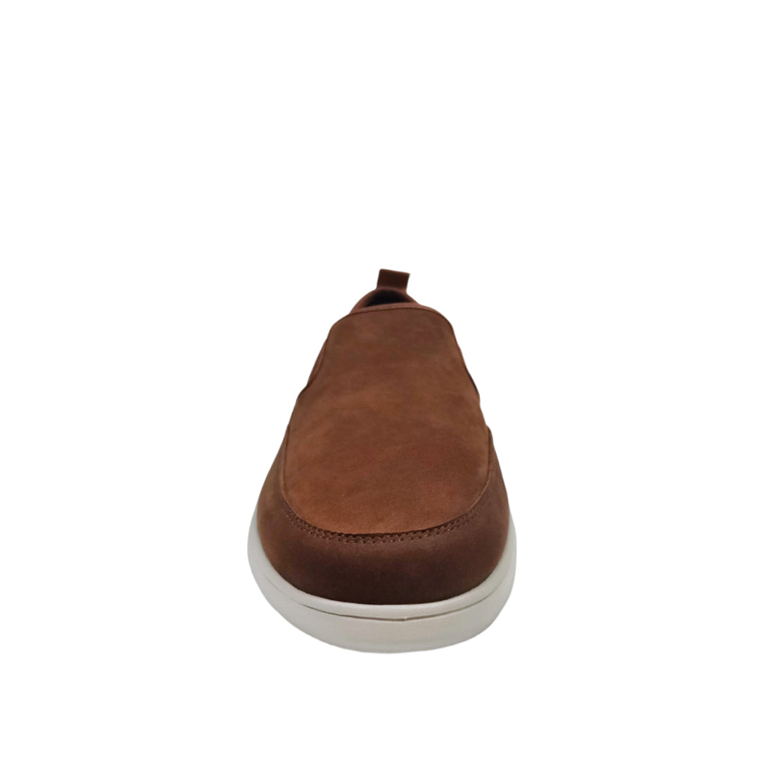 Casuales slip on Hale para hombre color café