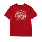 Camiseta Danny Diesel para hombre color rojo
