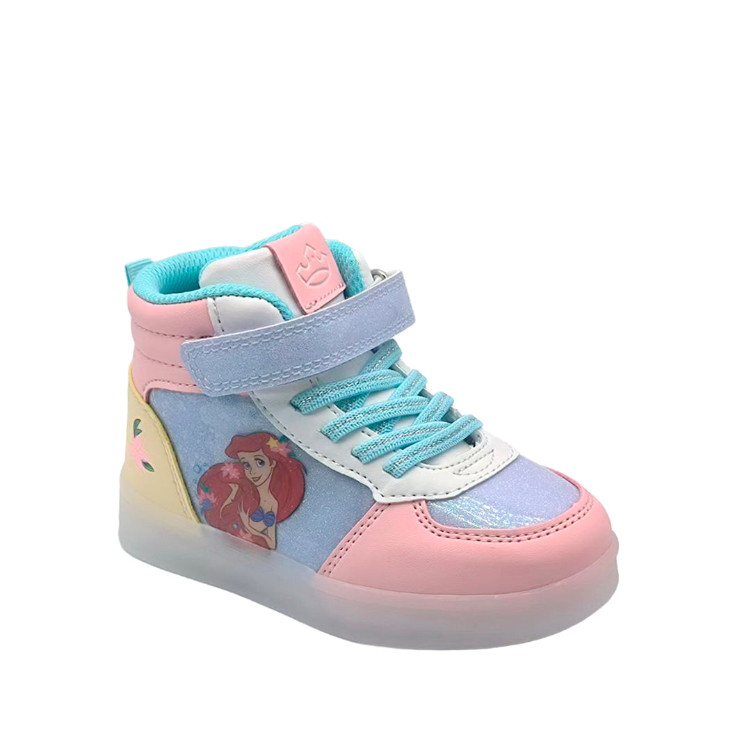 Botas Sirenita para niña color rosado
