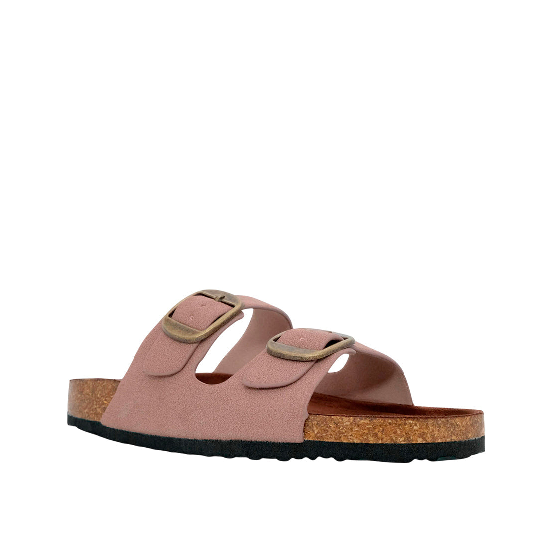 Sandalias flats Mirka nude