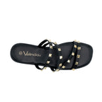 Sandalias flats Bianca negro