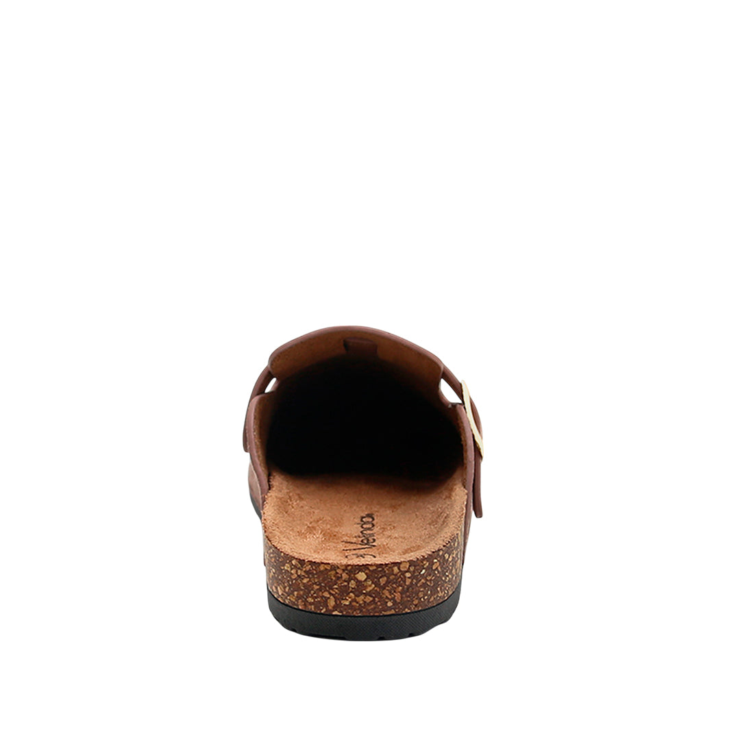 Sandalias flats Clogy taupe