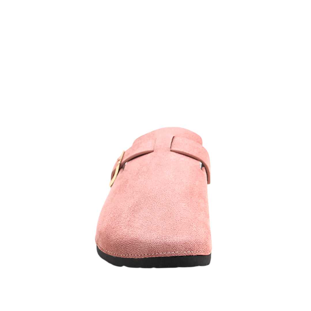 Sandalias flats Clogy blush