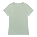 Camiseta Metal Box para mujer color verde