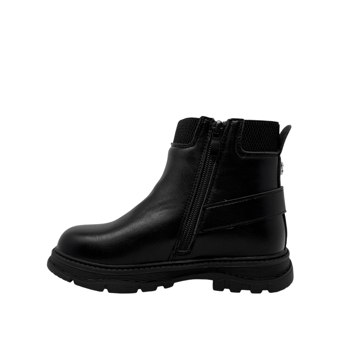 Botas Minnie para niña color negro