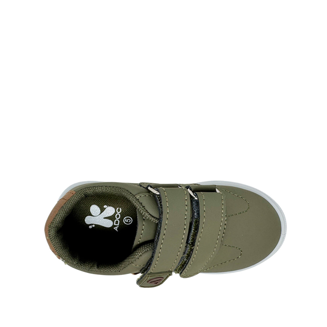 Sneakers Ian para infante color olivo