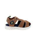 Sandalias Enzi para infante color café