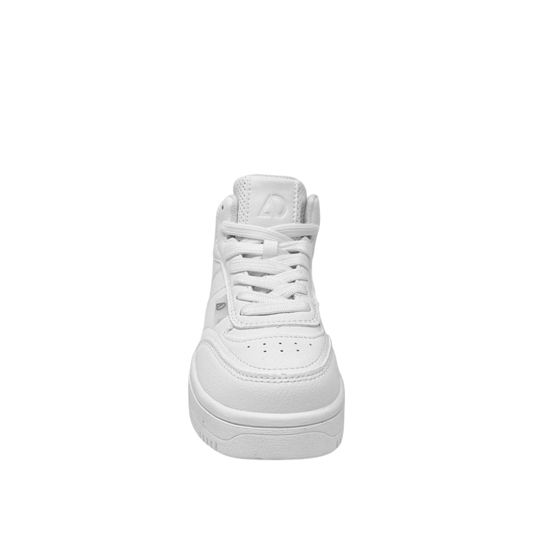 Tennis escolares Kellan para niña color blanco