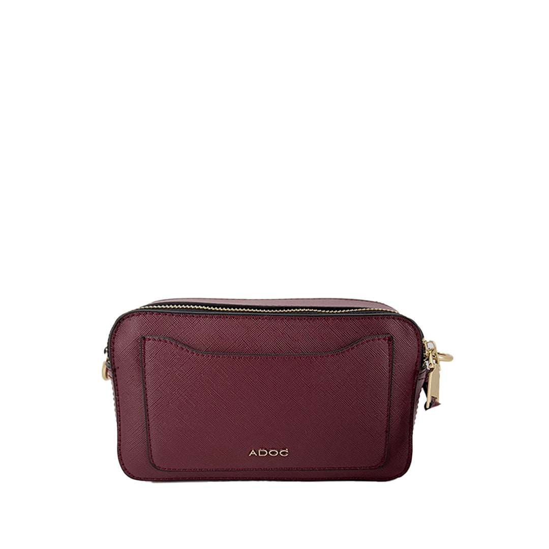 Cartera crossbody Libby para mujer color vino