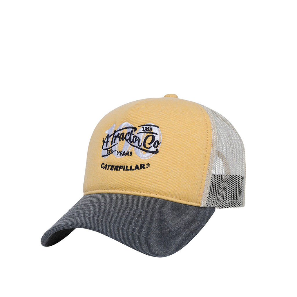 Gorra 100 Year Trucker unisex color amarillo