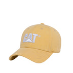 Gorra Cat Logo unisex color amarillo