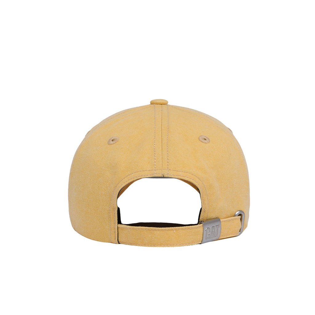 Gorra Cat Logo unisex color amarillo