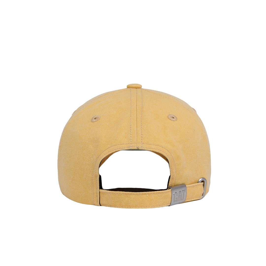 Gorra Cat Logo unisex color amarillo