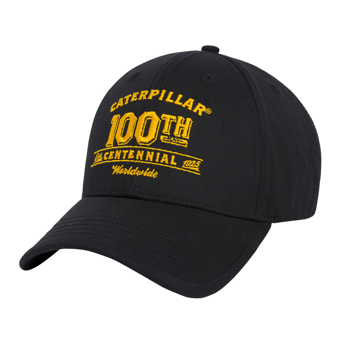 Gorra Caterpillar 100Th unisex color negro