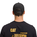 Gorra Caterpillar 100Th unisex color negro