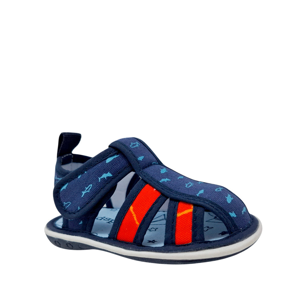 Canvas Shark navy
