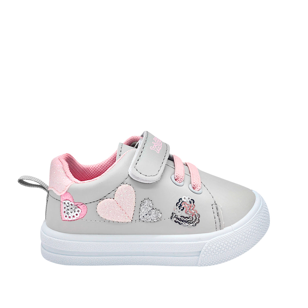Canvas Daisy gris