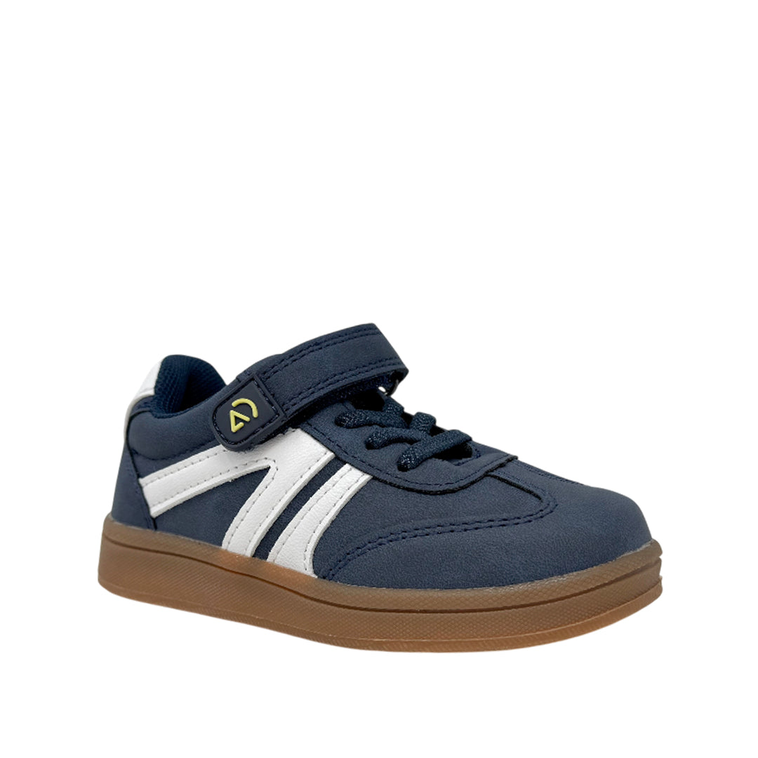Sneakers Grim para infante color marino y blanco