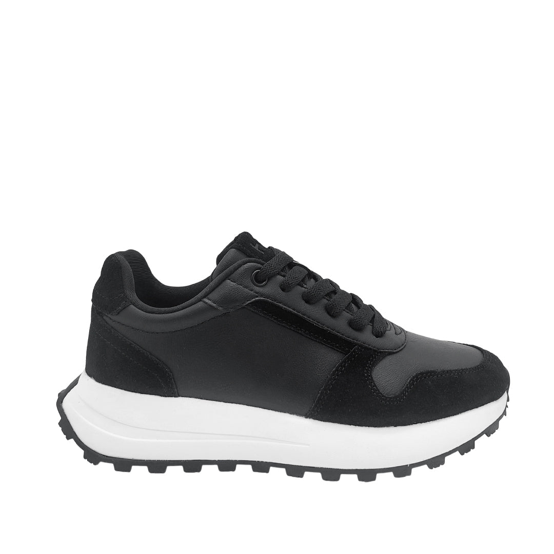 Tennis Claus para mujer color negro