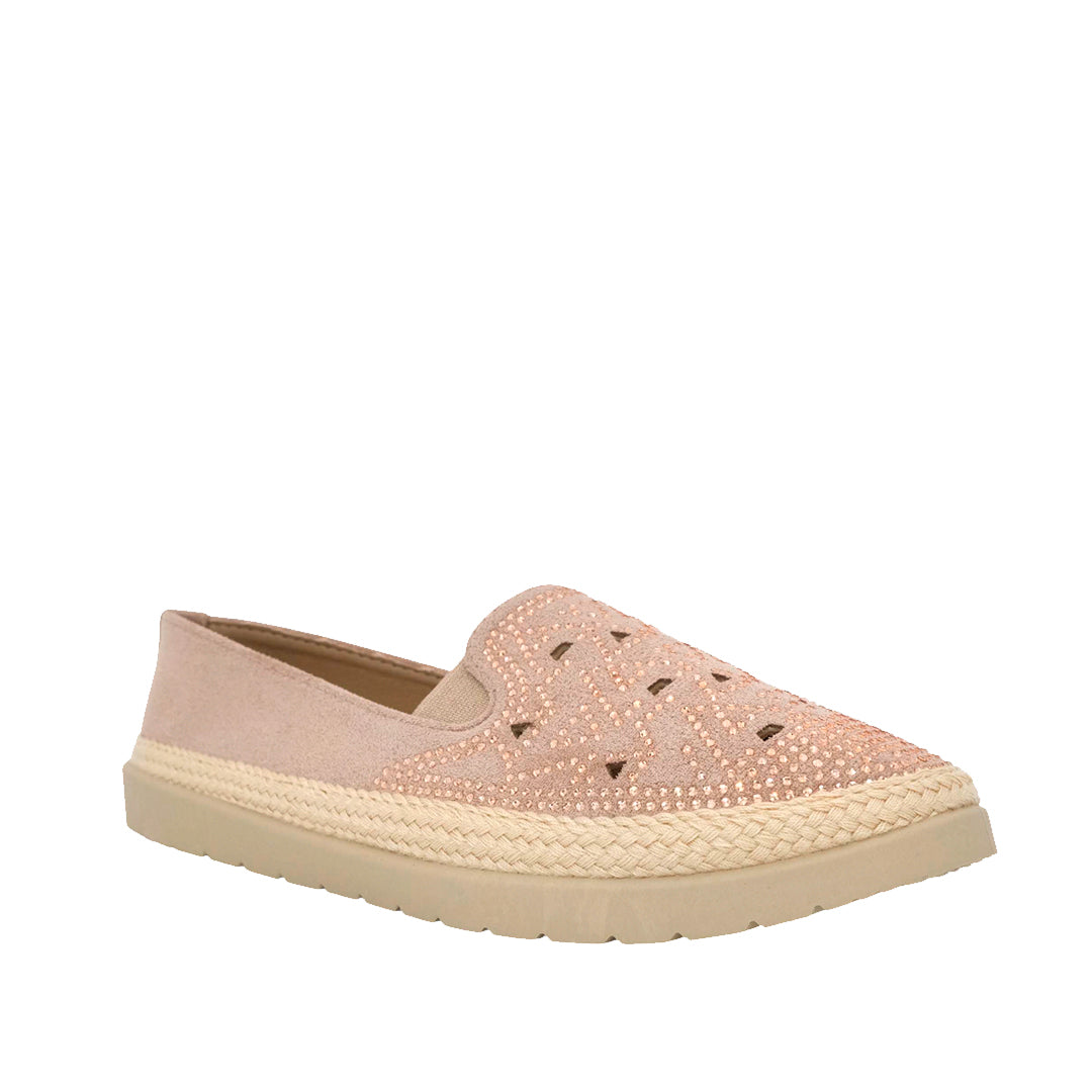 Alpargatas Milen para mujer color beige
