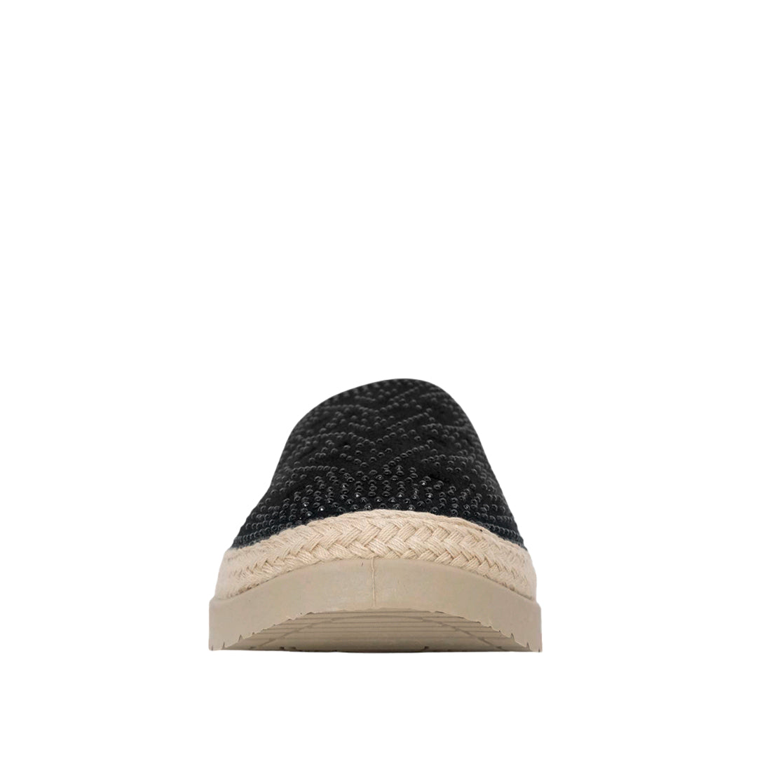 Alpargatas Milen para mujer color negro
