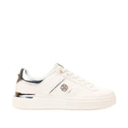Tennis Kristen para mujer color blanco y plateado