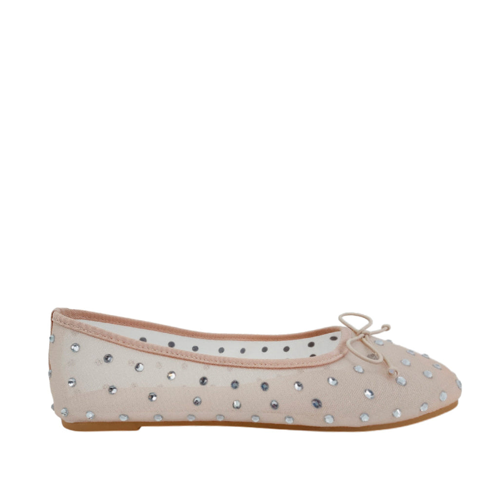 Ballerinas Linda para mujer color beige