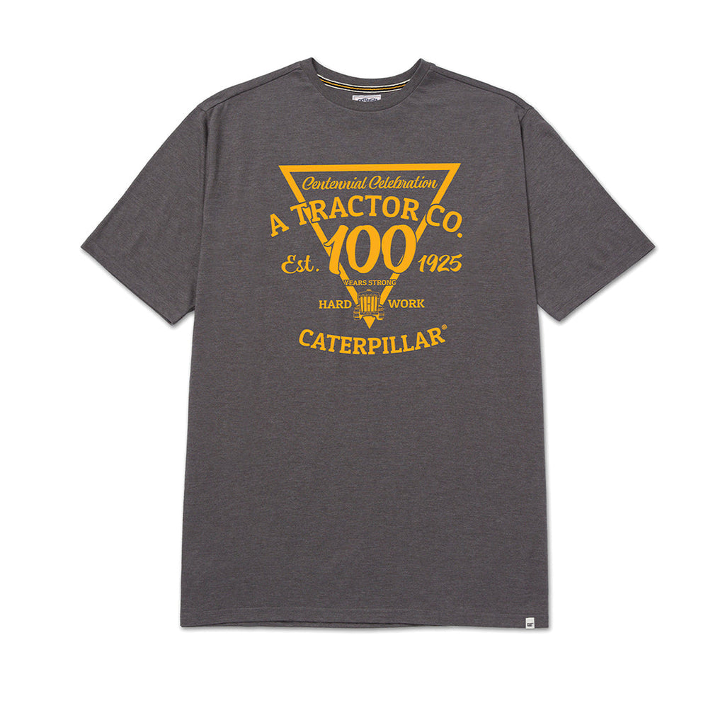 Camiseta Centennial para hombre color gris