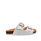 Sandalias flats Beatriz para niña color blanco