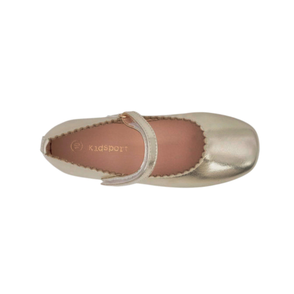 Ballerinas Toti para infante color dorado