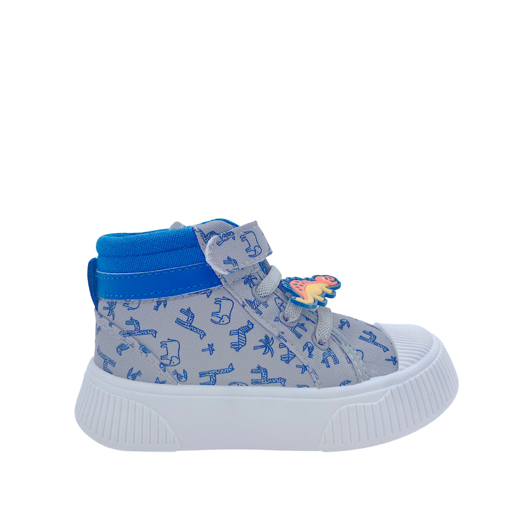 Canvas Cory para infante color gris