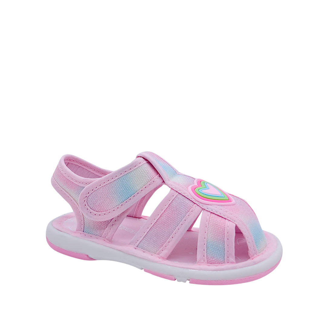 Sandalias Paris para infante color rosado