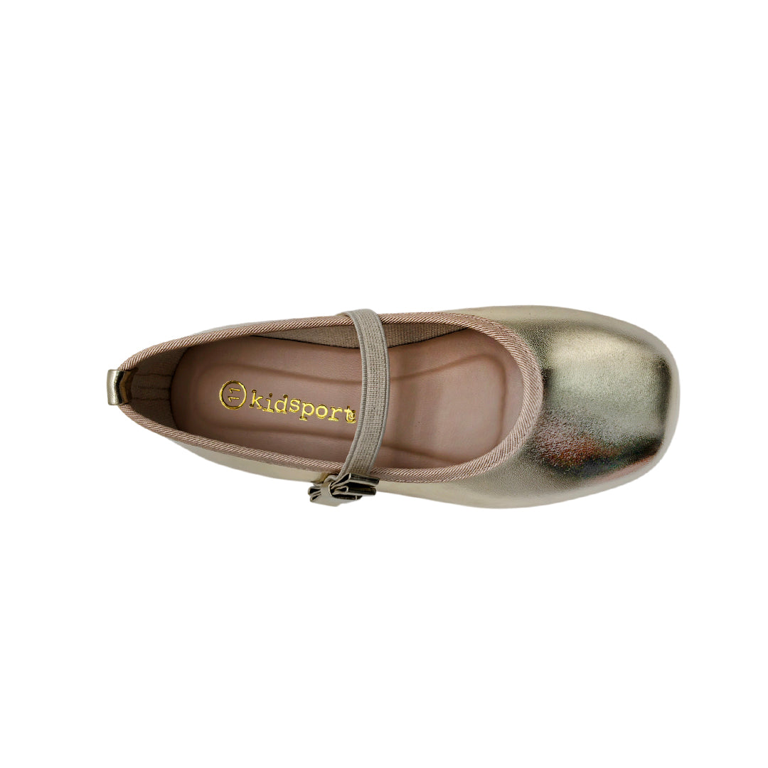 Ballerinas Sol para infante color oro rosa