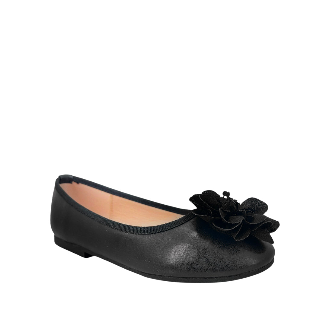 Ballerinas Valeria para niña color negro