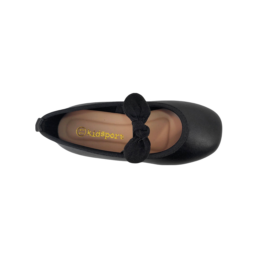 Ballerinas Sandy para niña color negro
