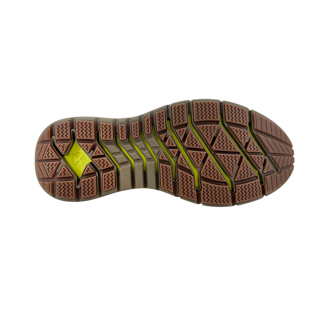 Botas casuales Excel Chukka para hombre color café