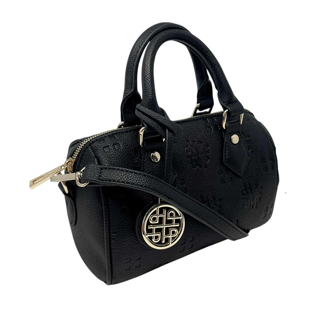 Cartera satchel Rita para mujer color negro