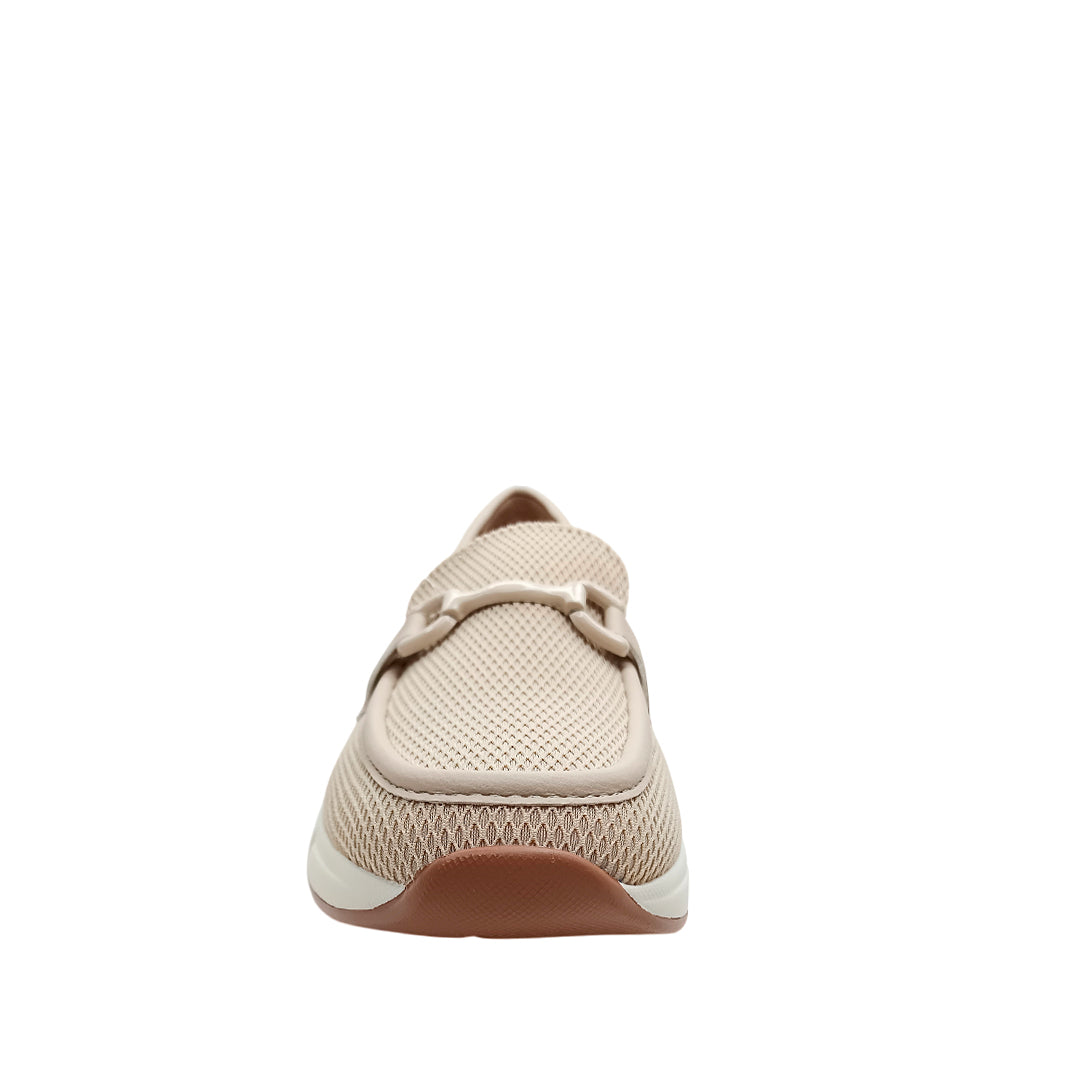Mocasines Brenda para mujer color hueso