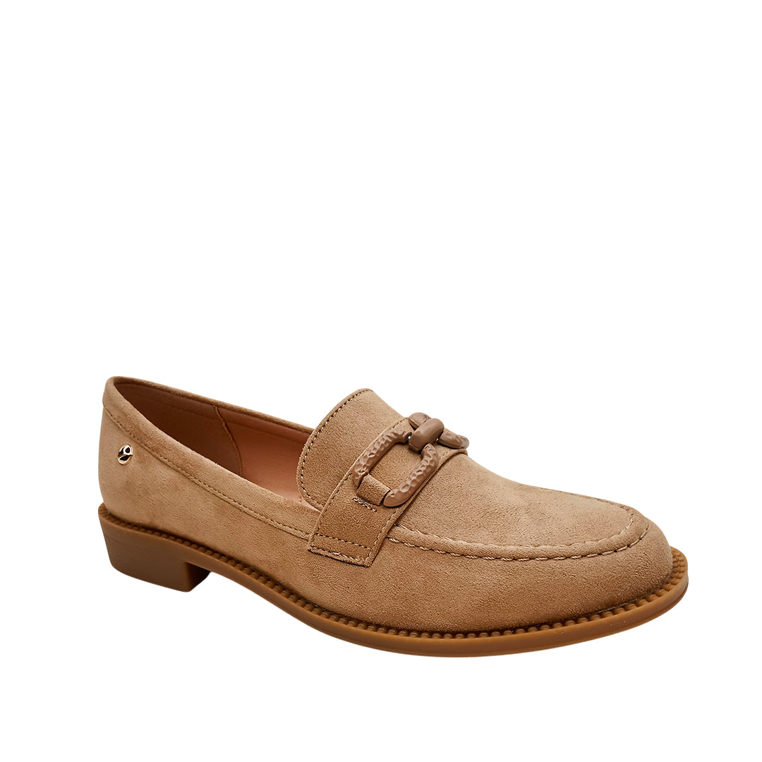 Mocasines Helen para mujer color taupe